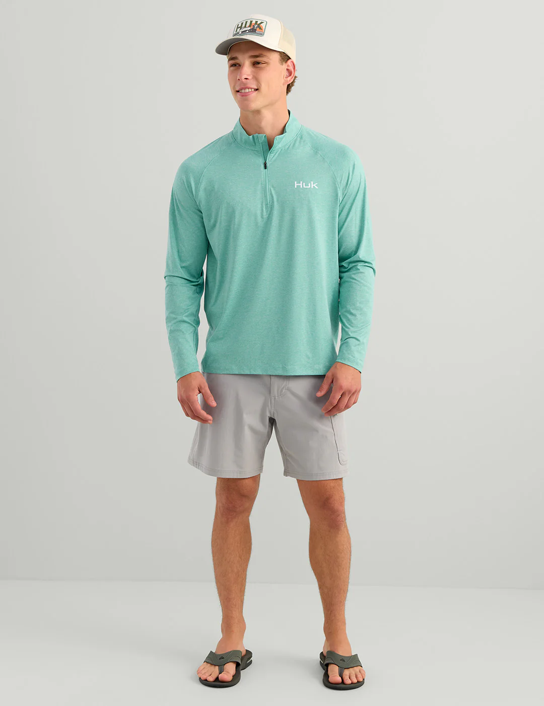 Airweight Heather 1/4 Zip - Image 4