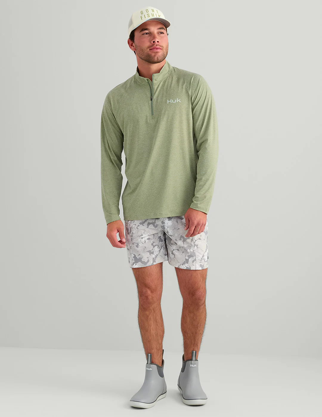 Airweight Heather 1/4 Zip - Image 4