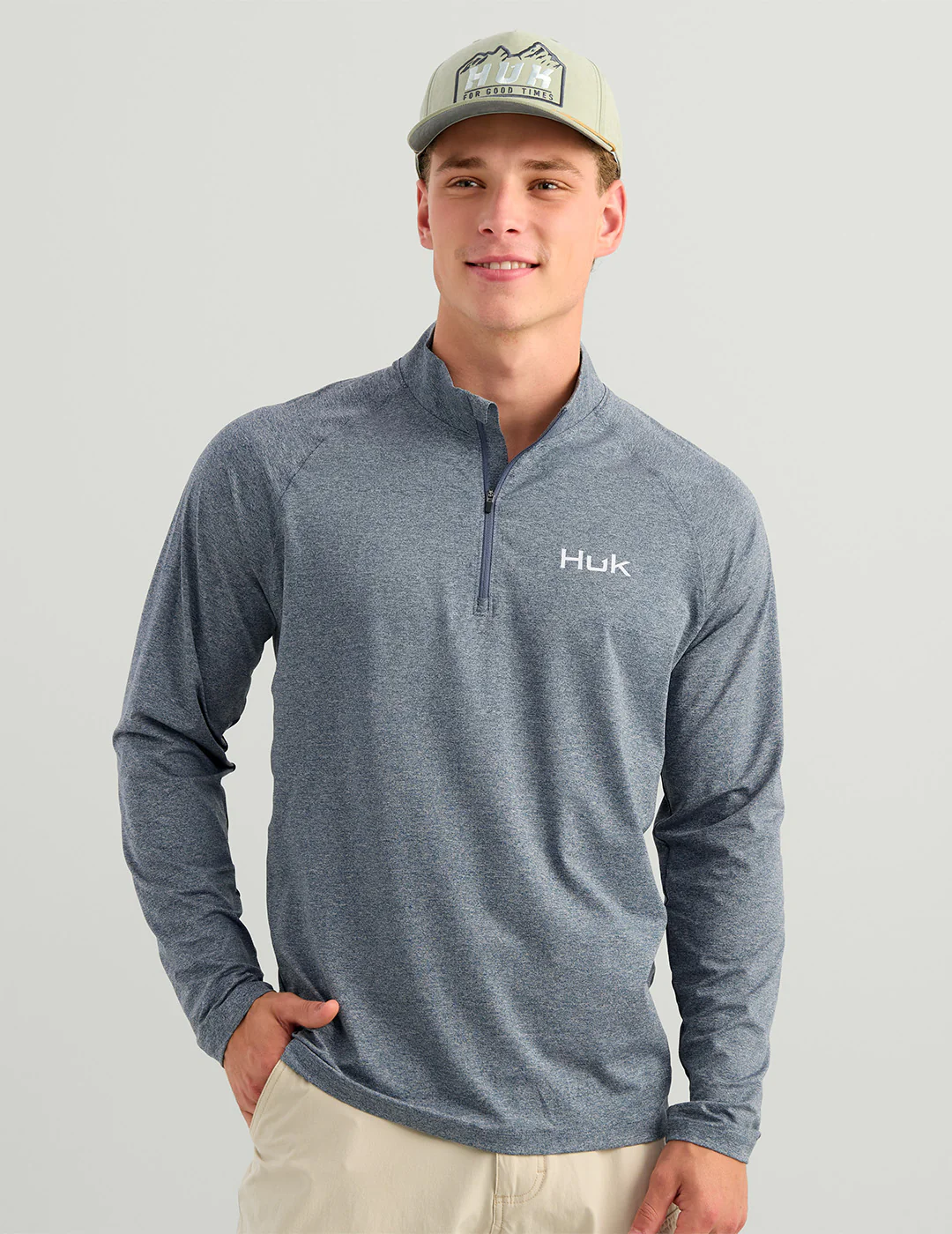 Airweight Heather 1/4 Zip
