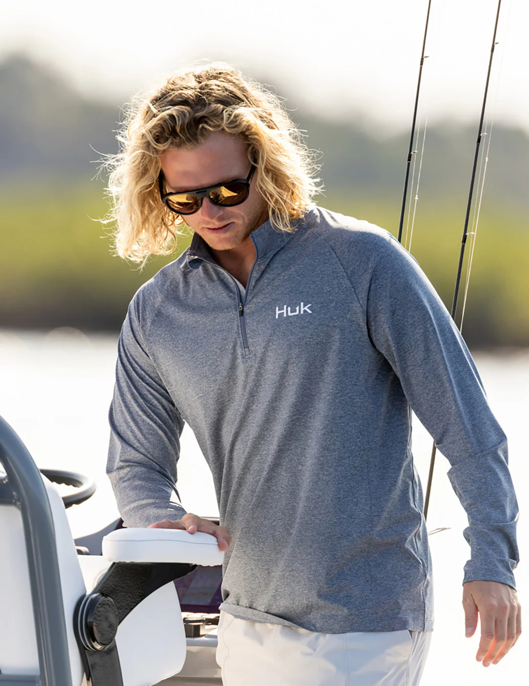 Airweight Heather 1/4 Zip - Image 4