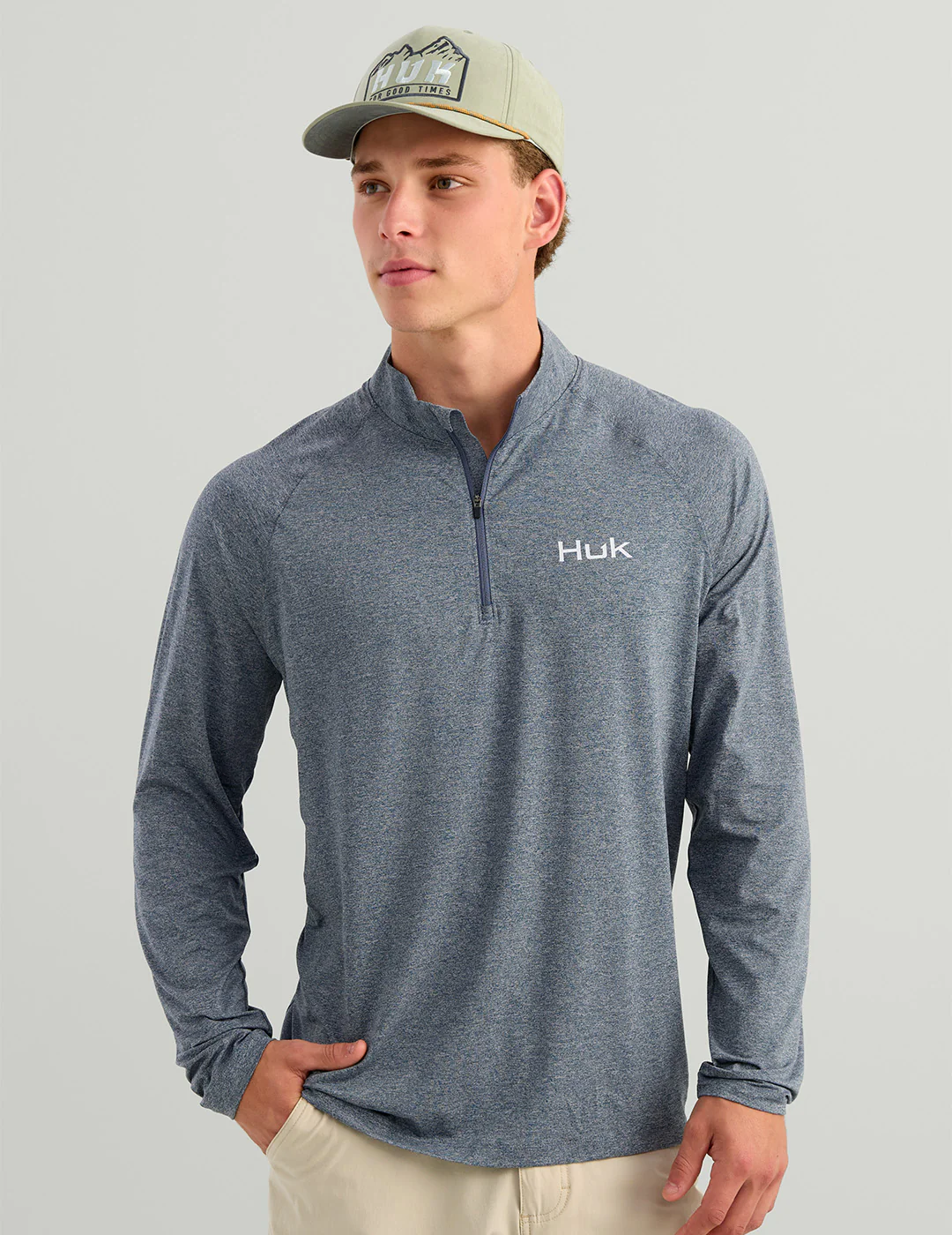Airweight Heather 1/4 Zip - Image 7