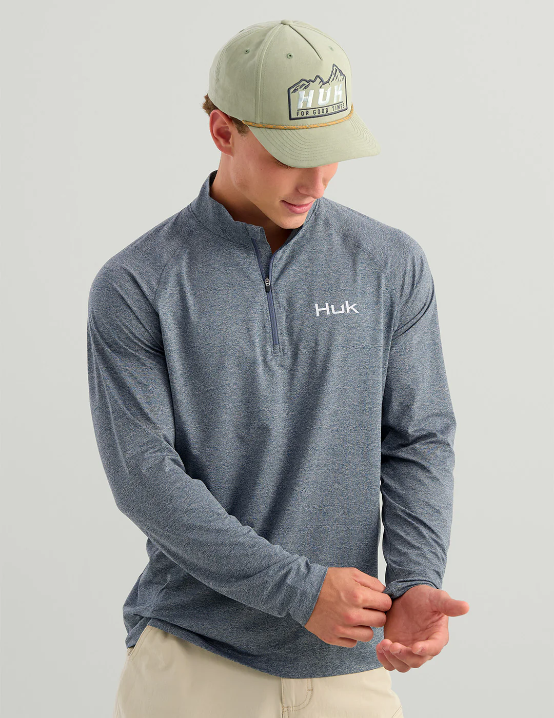Airweight Heather 1/4 Zip - Image 8