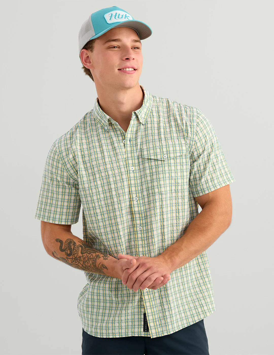 Chatham Plaid Short Sleeve Shirt