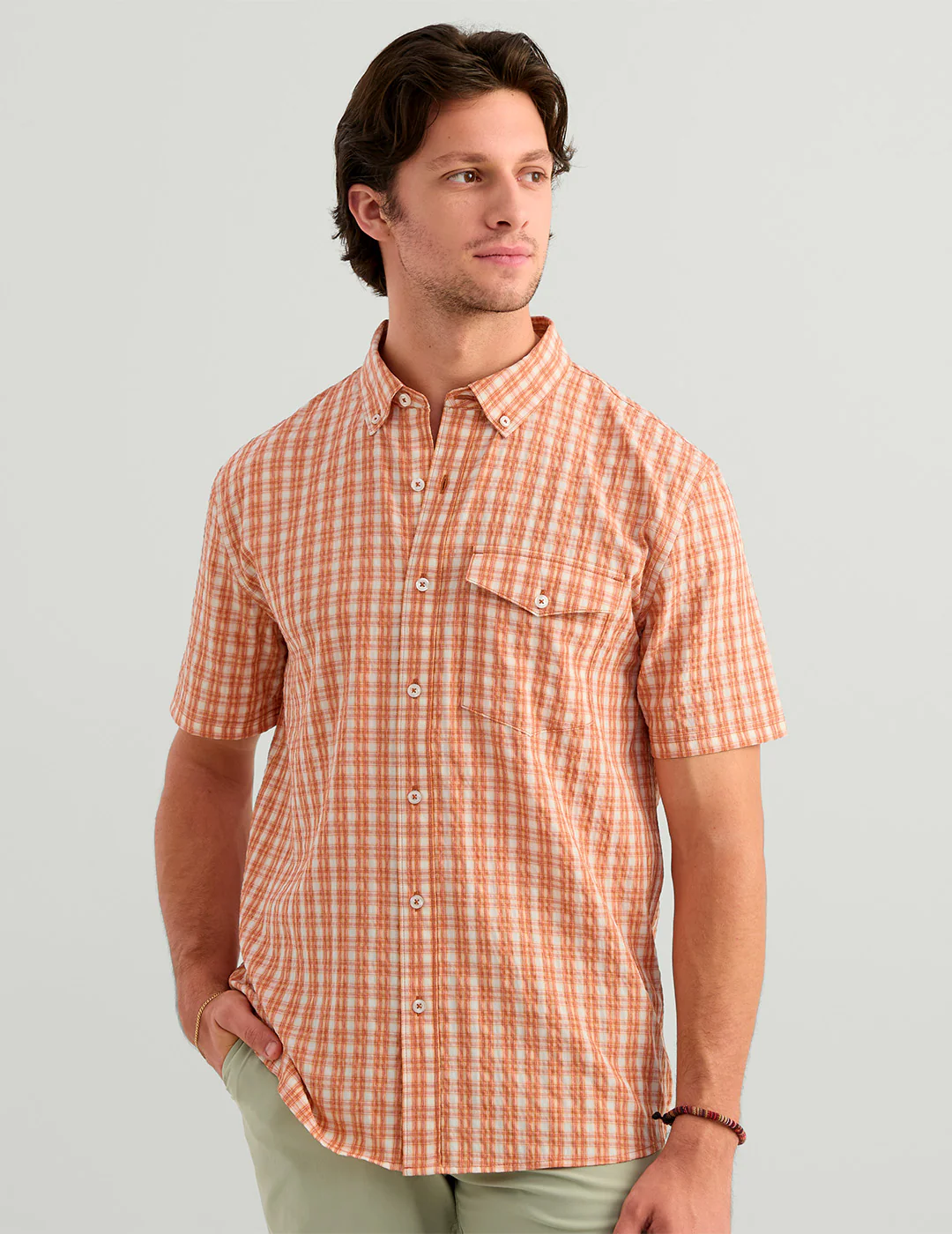 Chatham Plaid Short Sleeve Shirt