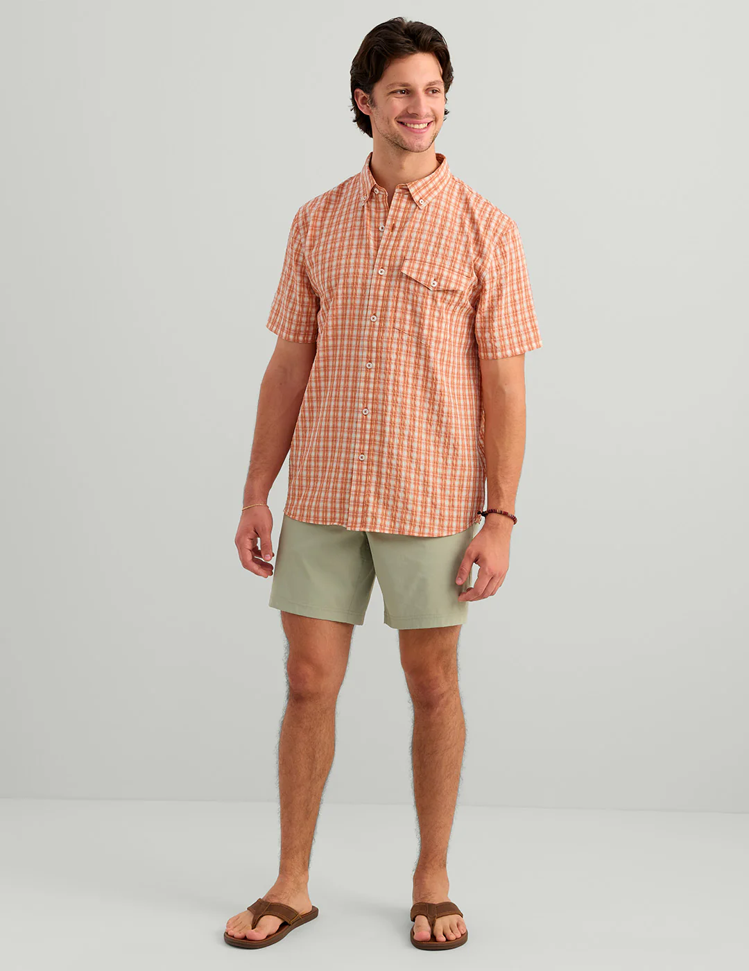 Chatham Plaid Short Sleeve Shirt - Image 3