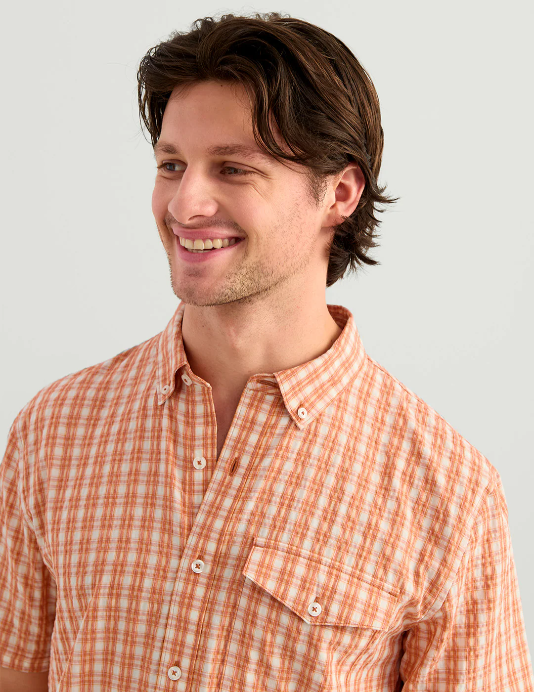 Chatham Plaid Short Sleeve Shirt - Image 4