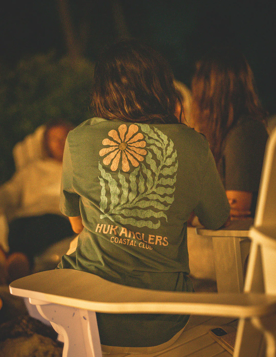 Womens Coastal Club Oversized Tee - Image 3