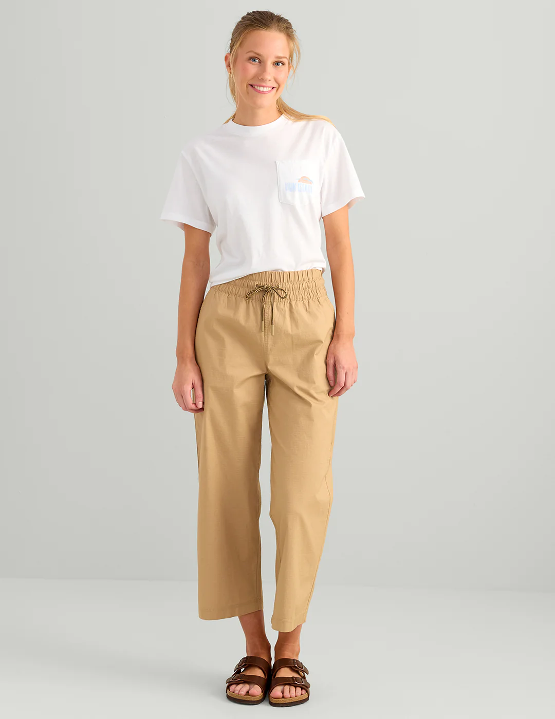 Womens Cruiser Wide Leg Crop - Image 3