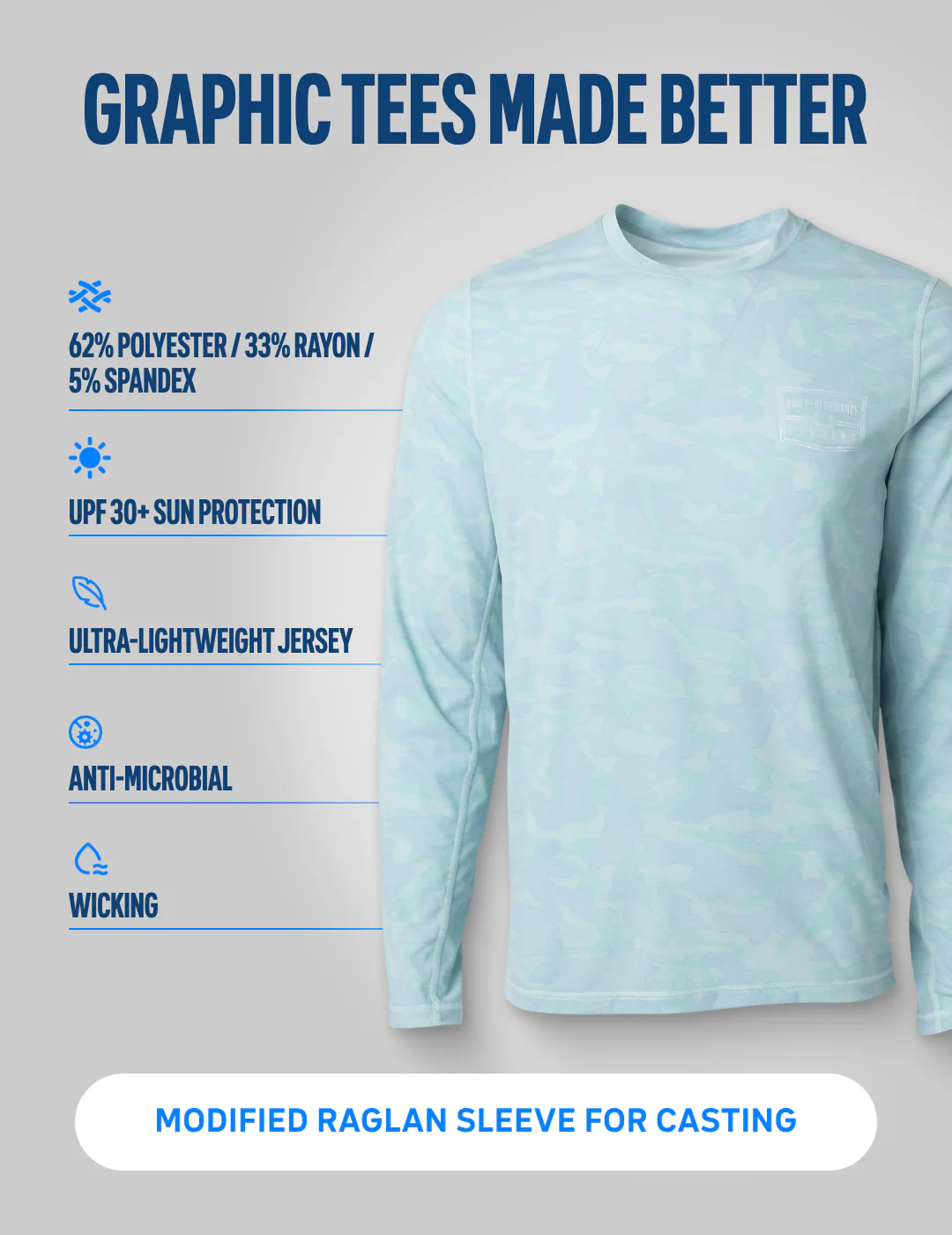 Drift Long Sleeve Performance Tee - Image 3