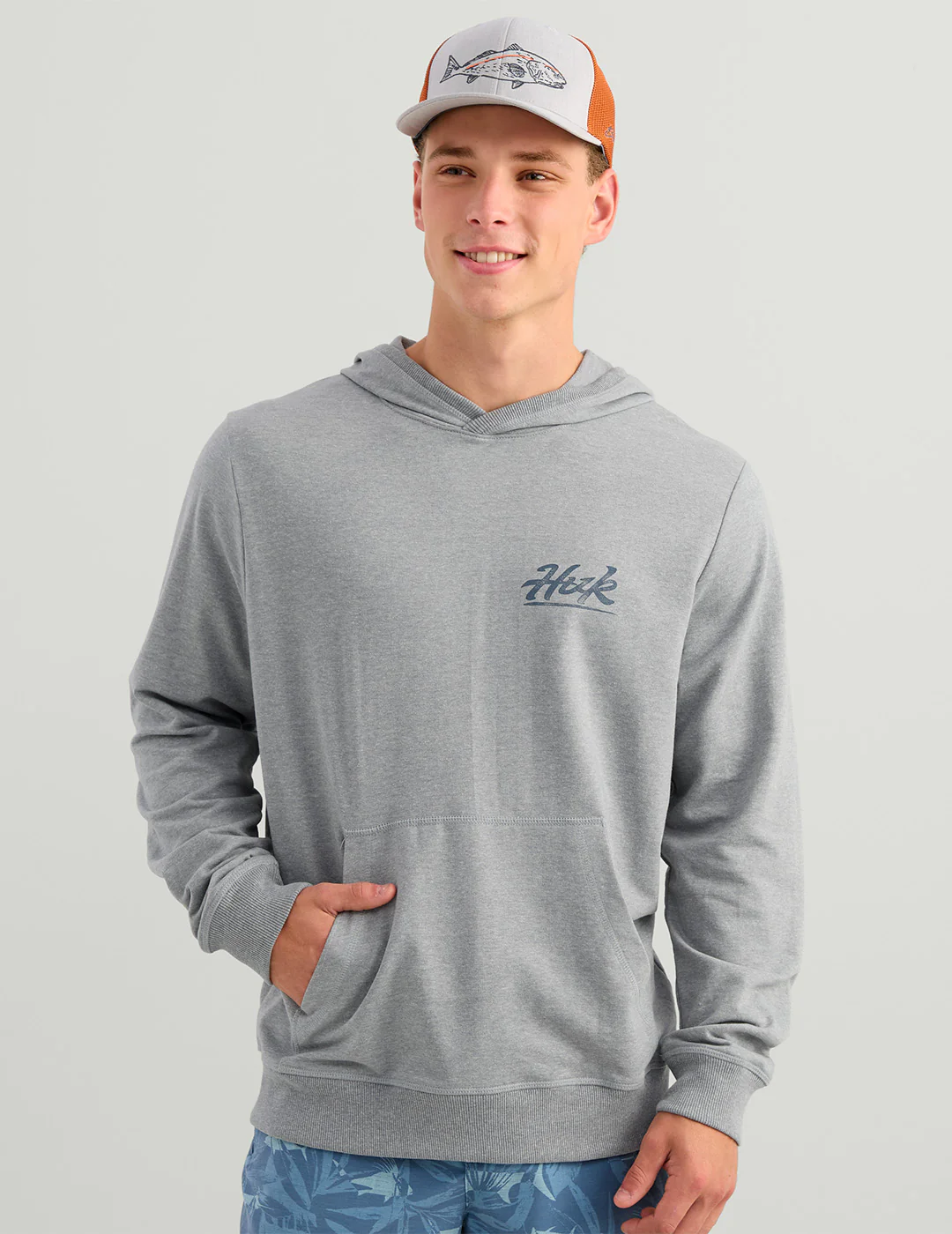Edisto Bass Patch Terry Hoodie - Image 2