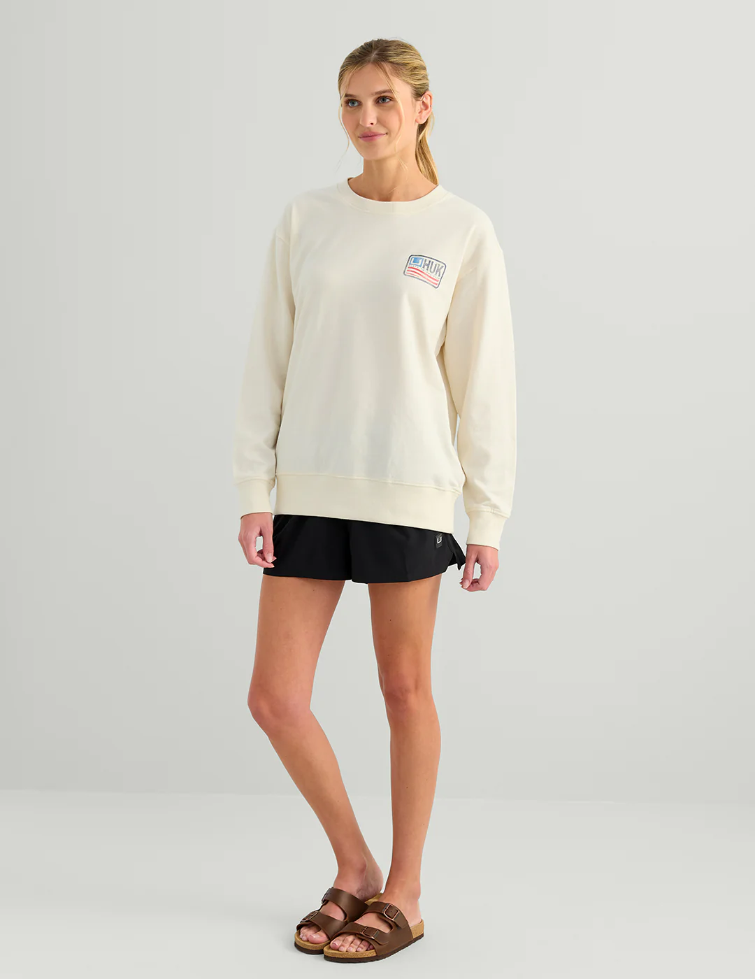 Womens Edisto Born Wave Terry Crew - Image 3