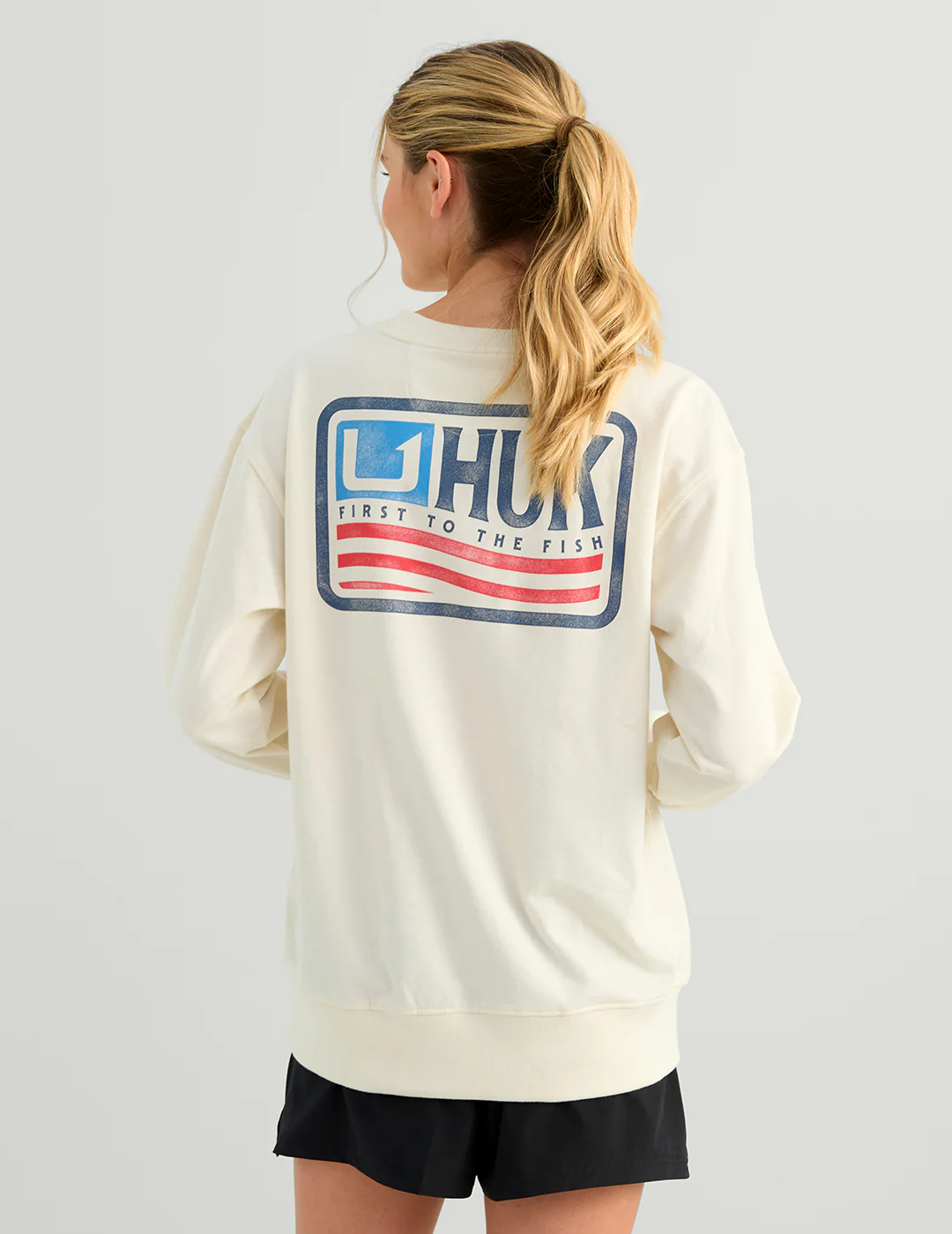 Womens Edisto Born Wave Terry Crew - Image 4
