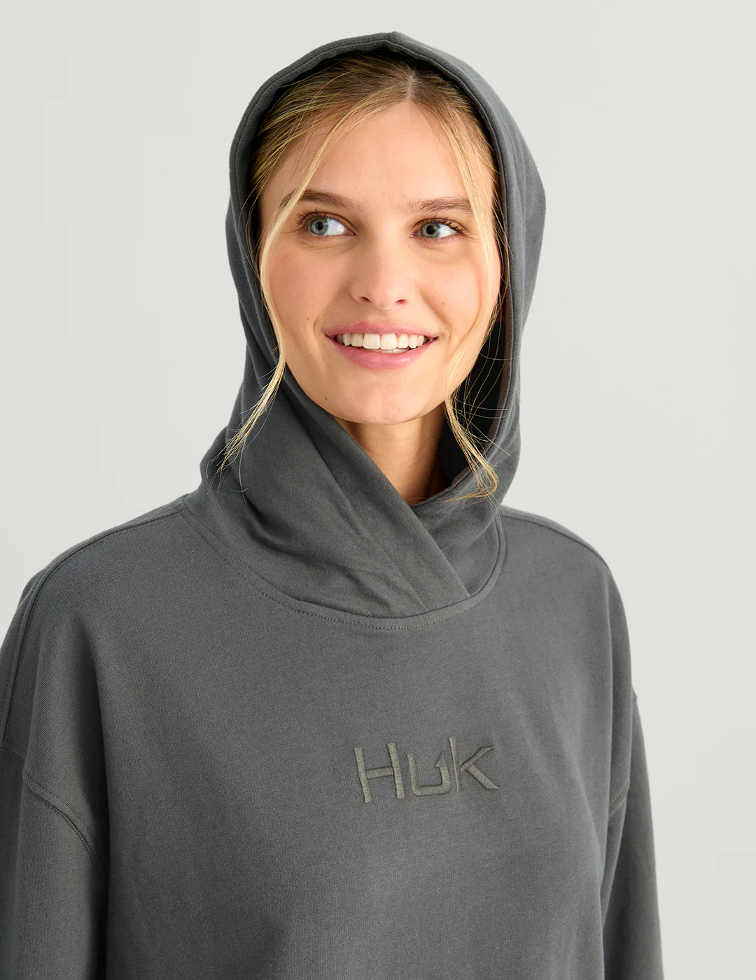 Womens Edisto Logo Terry Hoodie - Image 7
