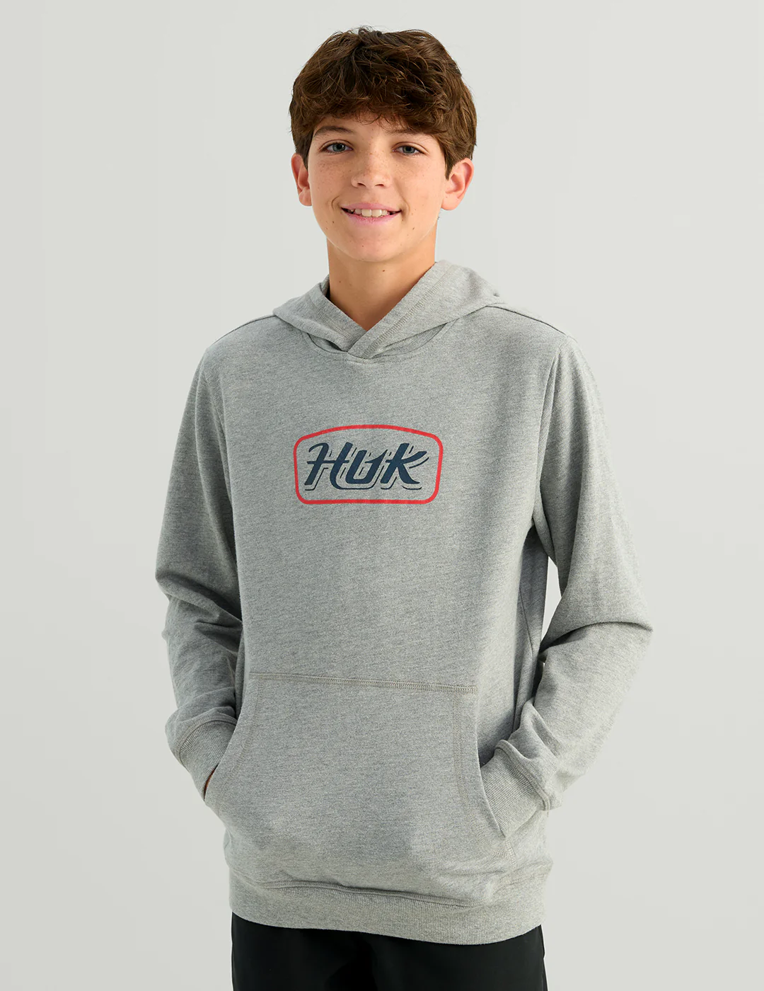 Kids Edisto Script Terry Hoodie