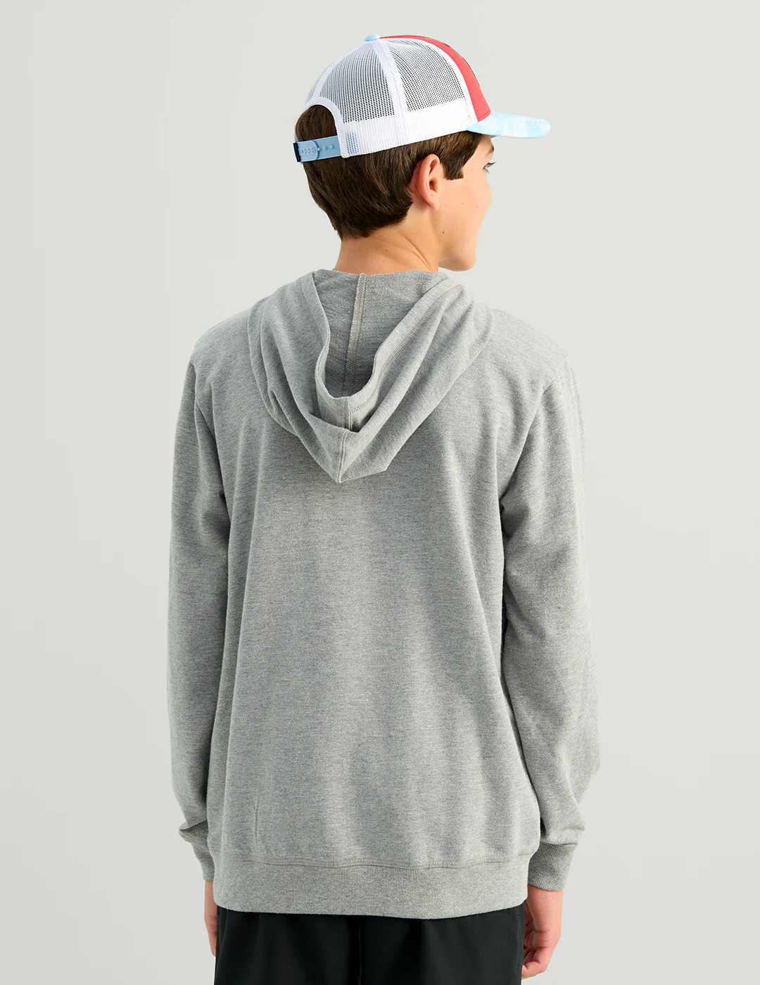 Kids Edisto Script Terry Hoodie - Image 3