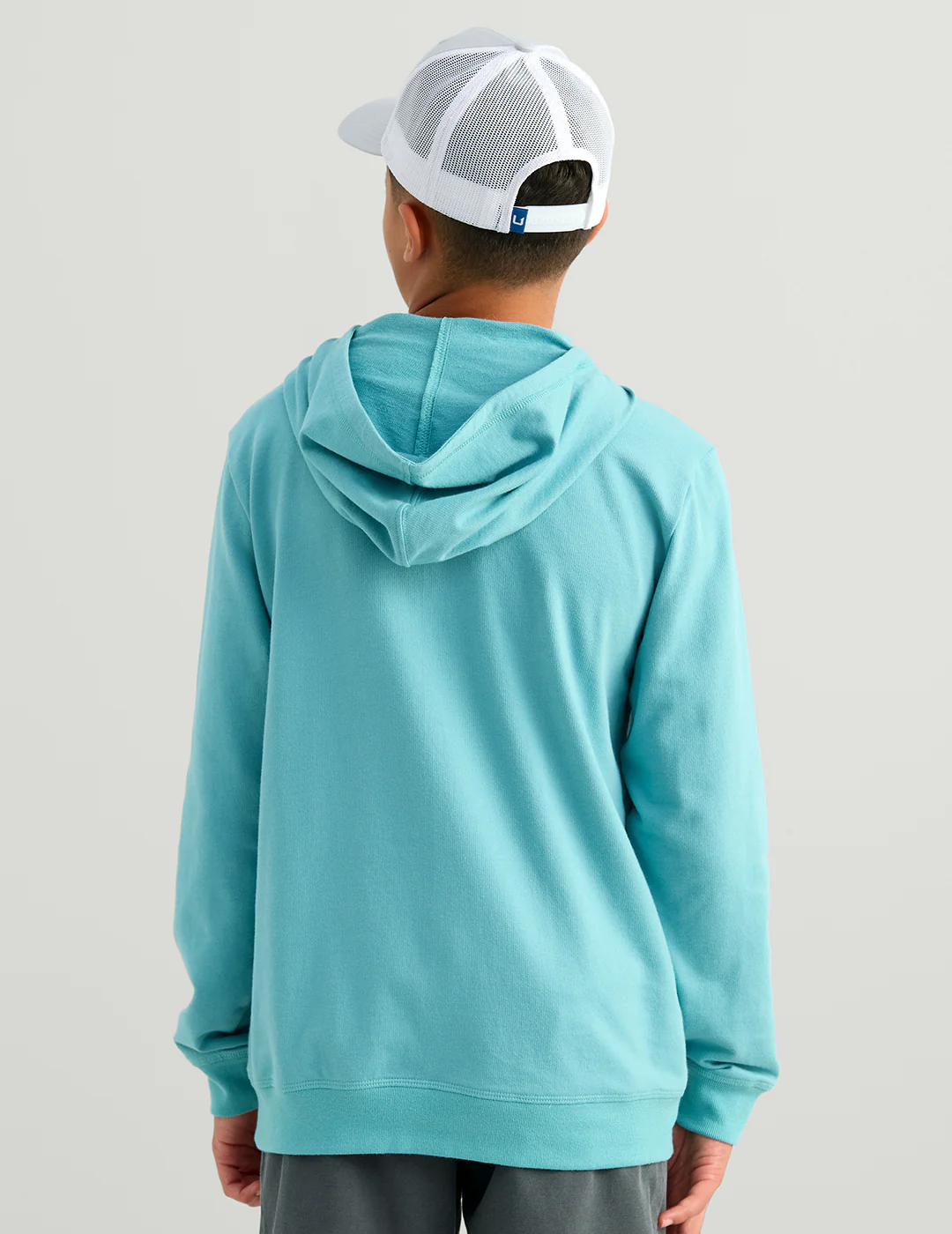 Kids Edisto Script Terry Hoodie - Image 2