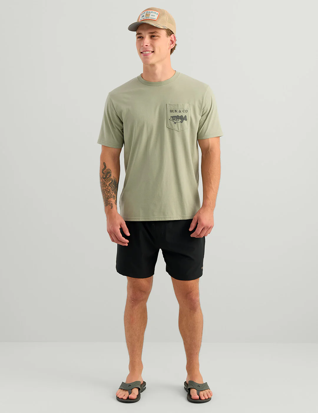 Huk and Co Pocket Tee - Image 3