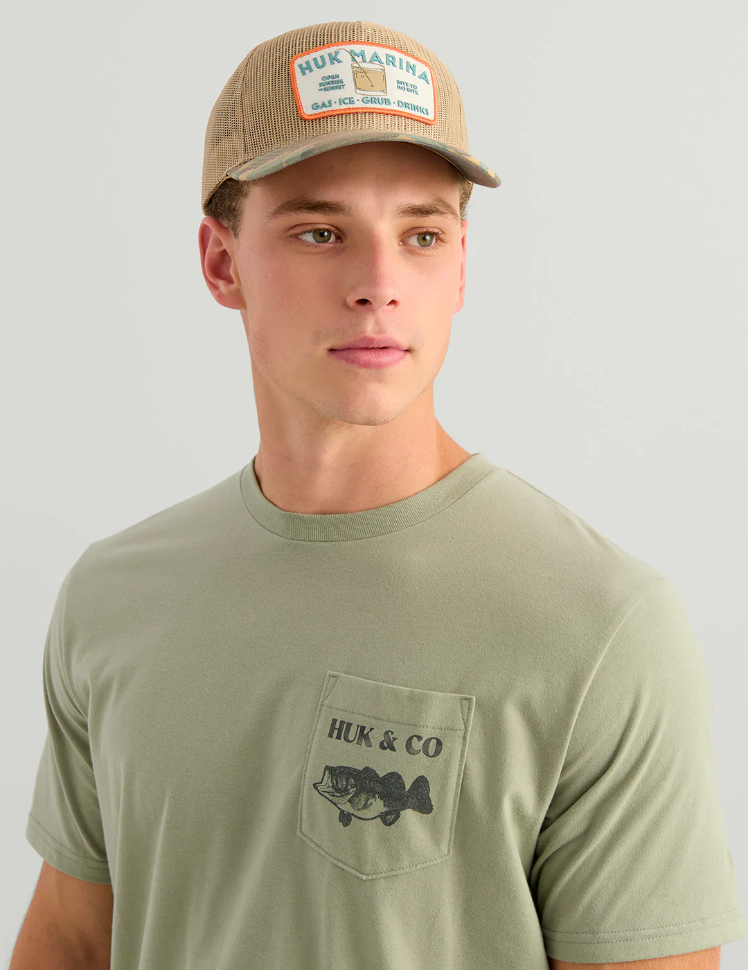 Huk and Co Pocket Tee - Image 4
