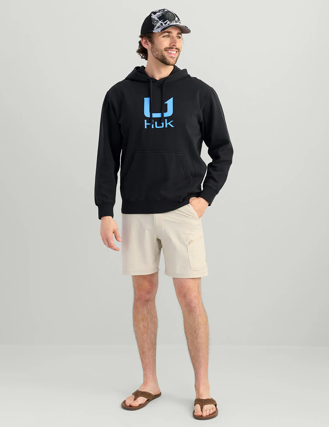 Huk Barb U Cotton Fleece Hoodie - Image 3
