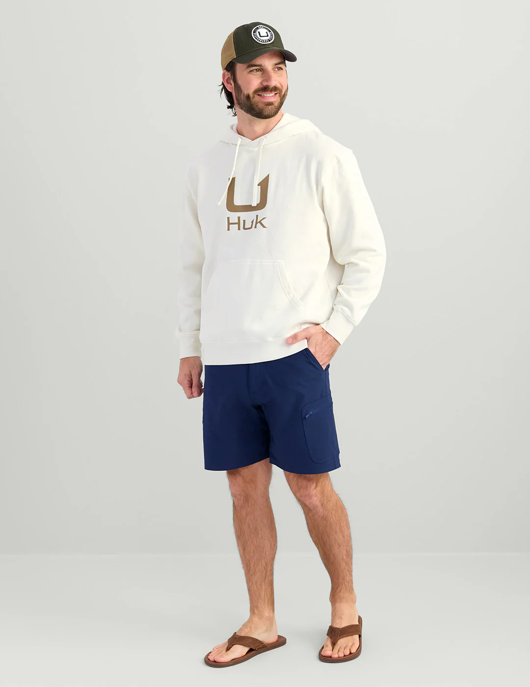 Huk Barb U Cotton Fleece Hoodie - Image 4