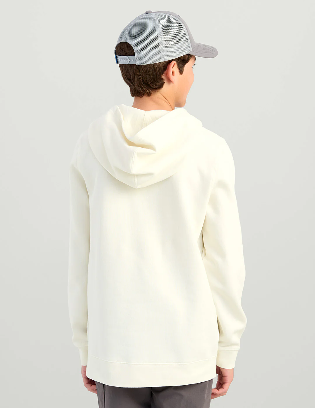 Kids Huk Barb U Cotton Fleece Hoodie - Image 2
