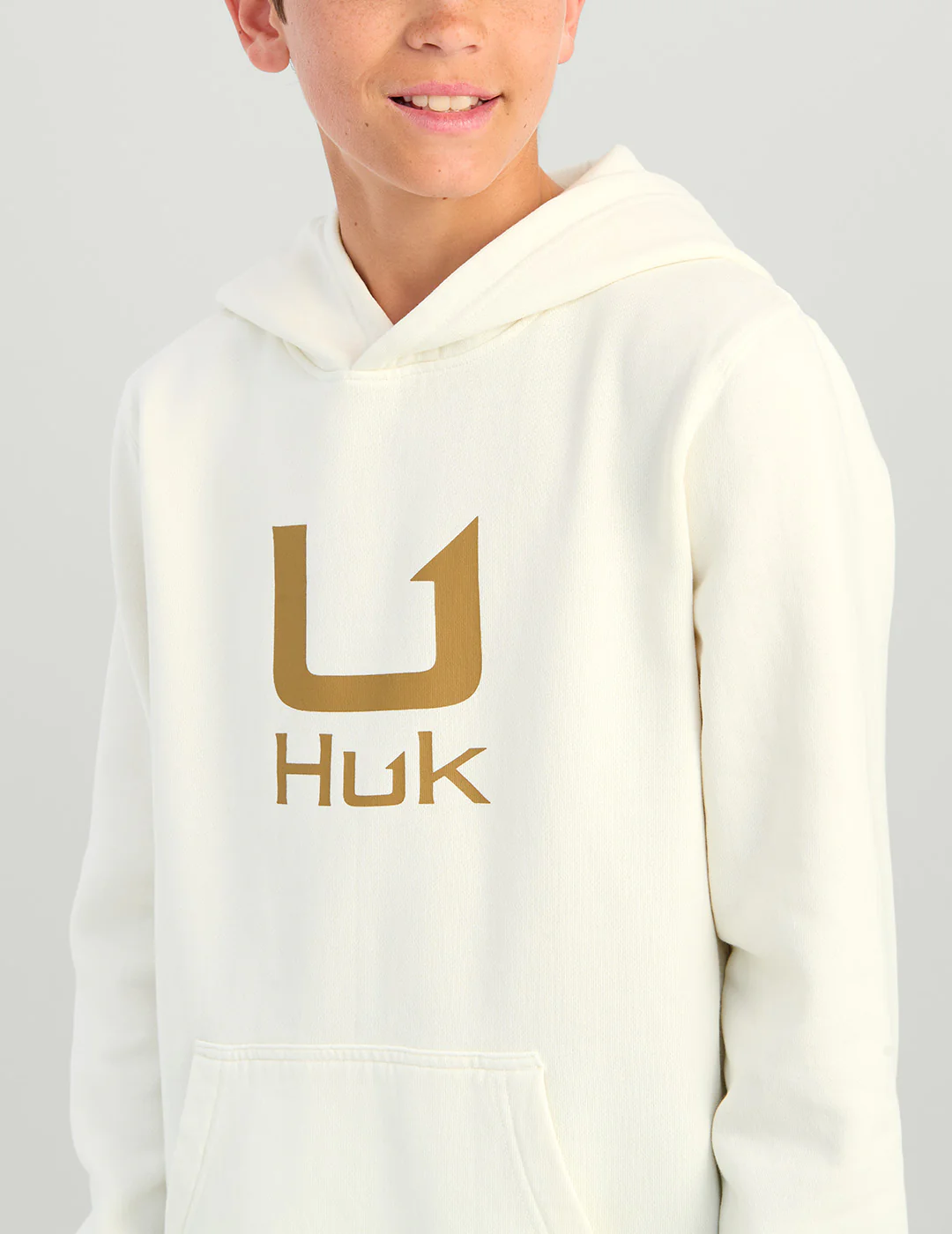 Kids Huk Barb U Cotton Fleece Hoodie - Image 5