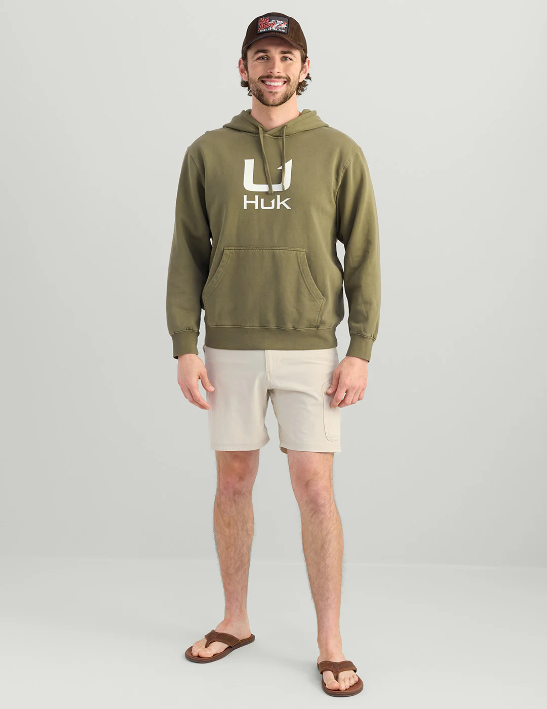 Huk Barb U Cotton Fleece Hoodie - Image 3