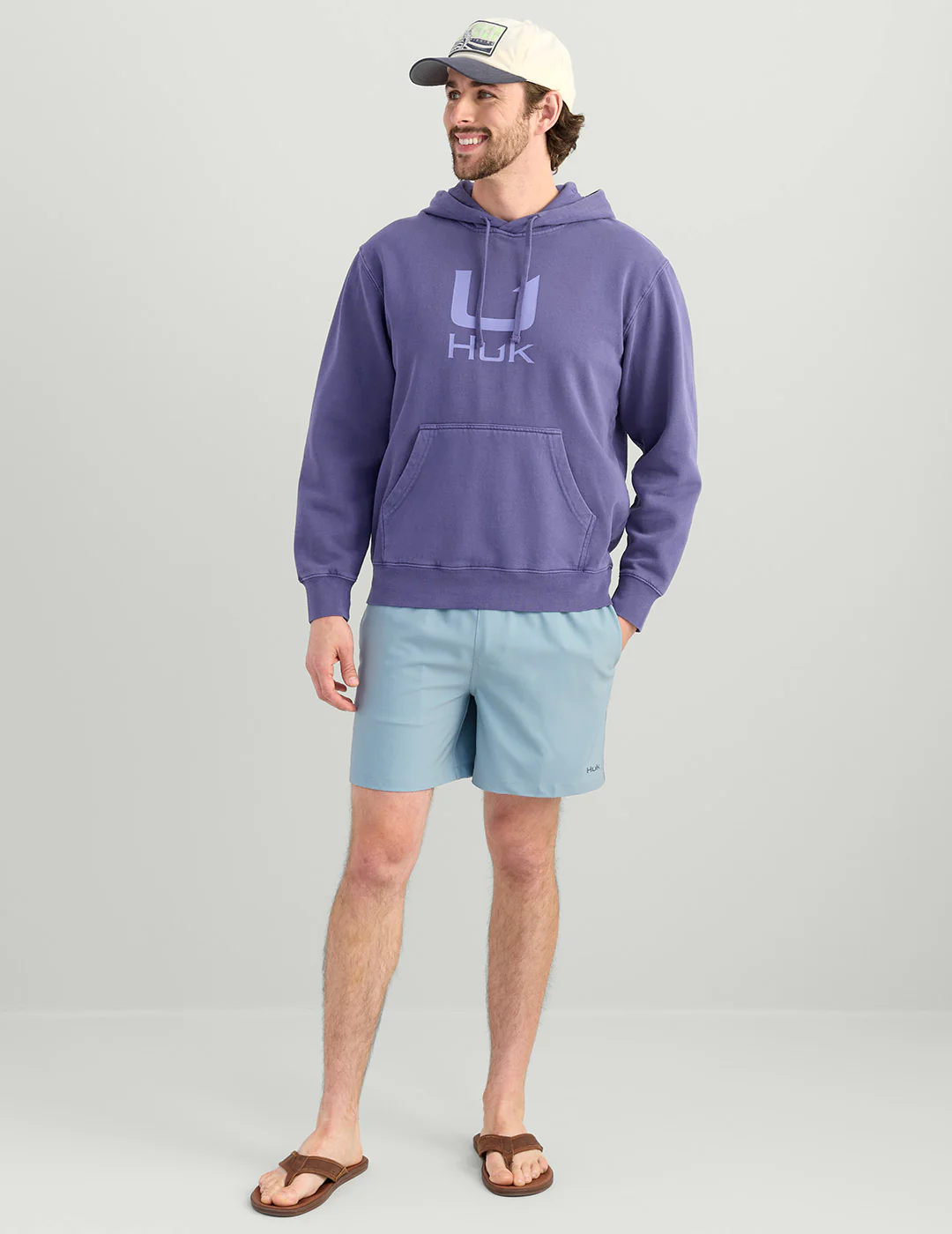 Huk Barb U Cotton Fleece Hoodie - Image 4
