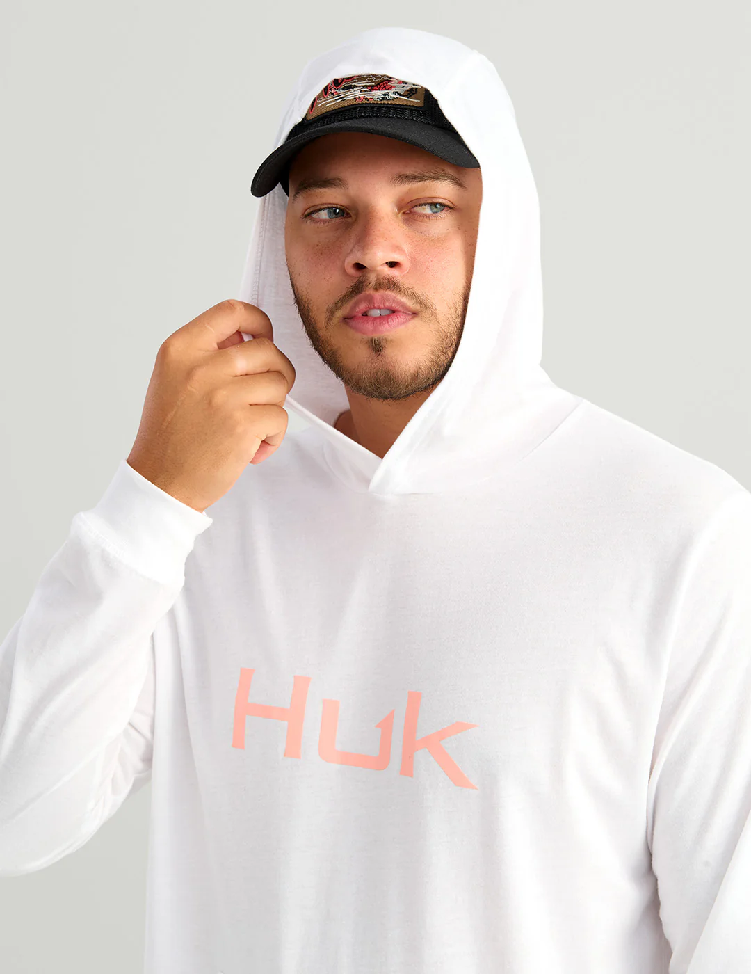Huk'd Up Long Sleeve Hoodie Tee - Image 4