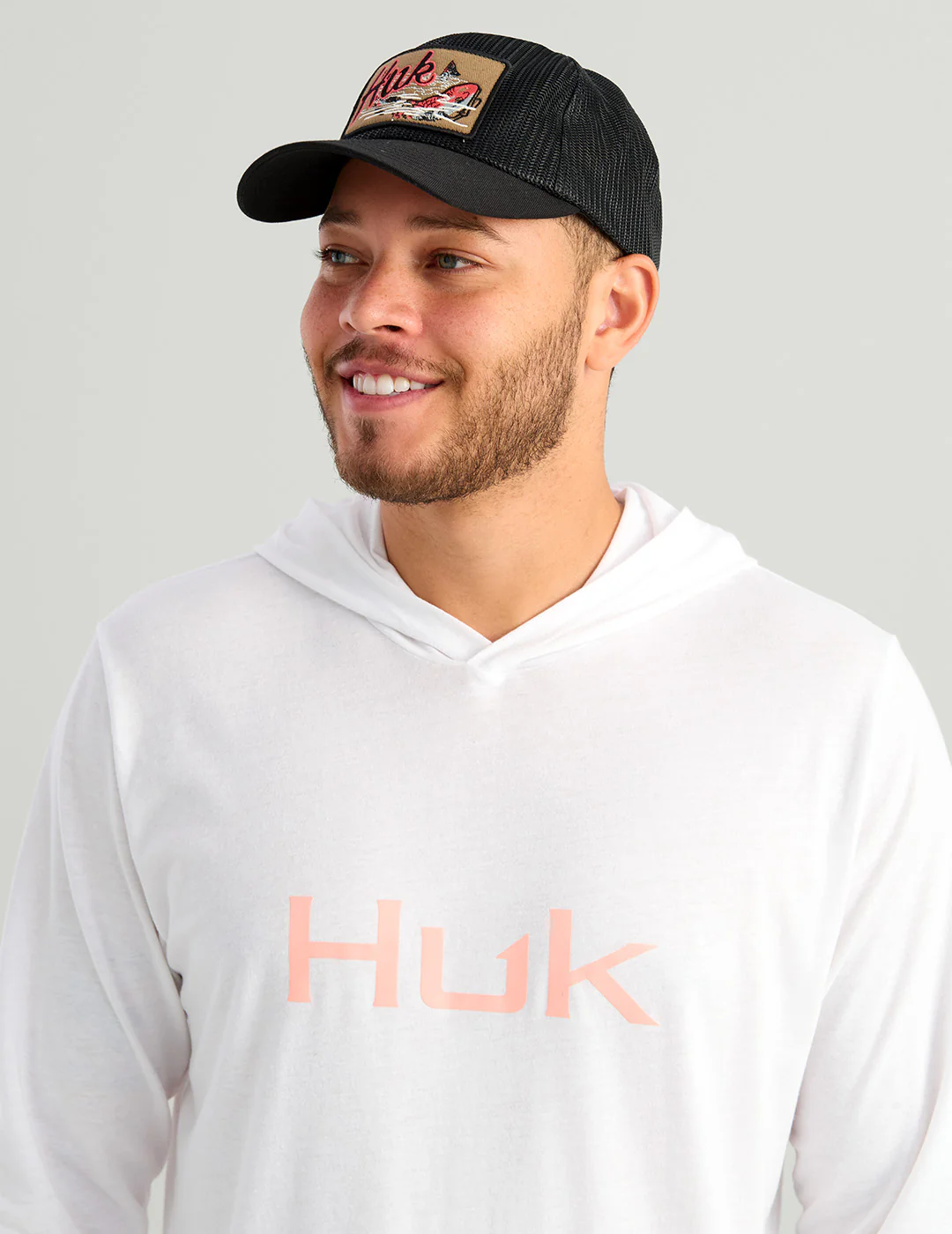 Huk'd Up Long Sleeve Hoodie Tee - Image 5