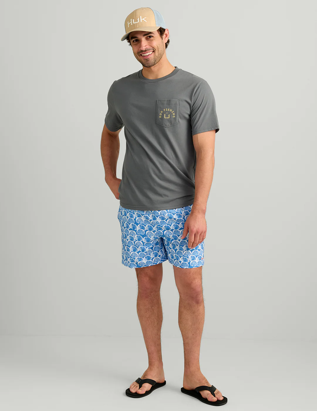 Huk Fishing Pocket Tee - Image 3