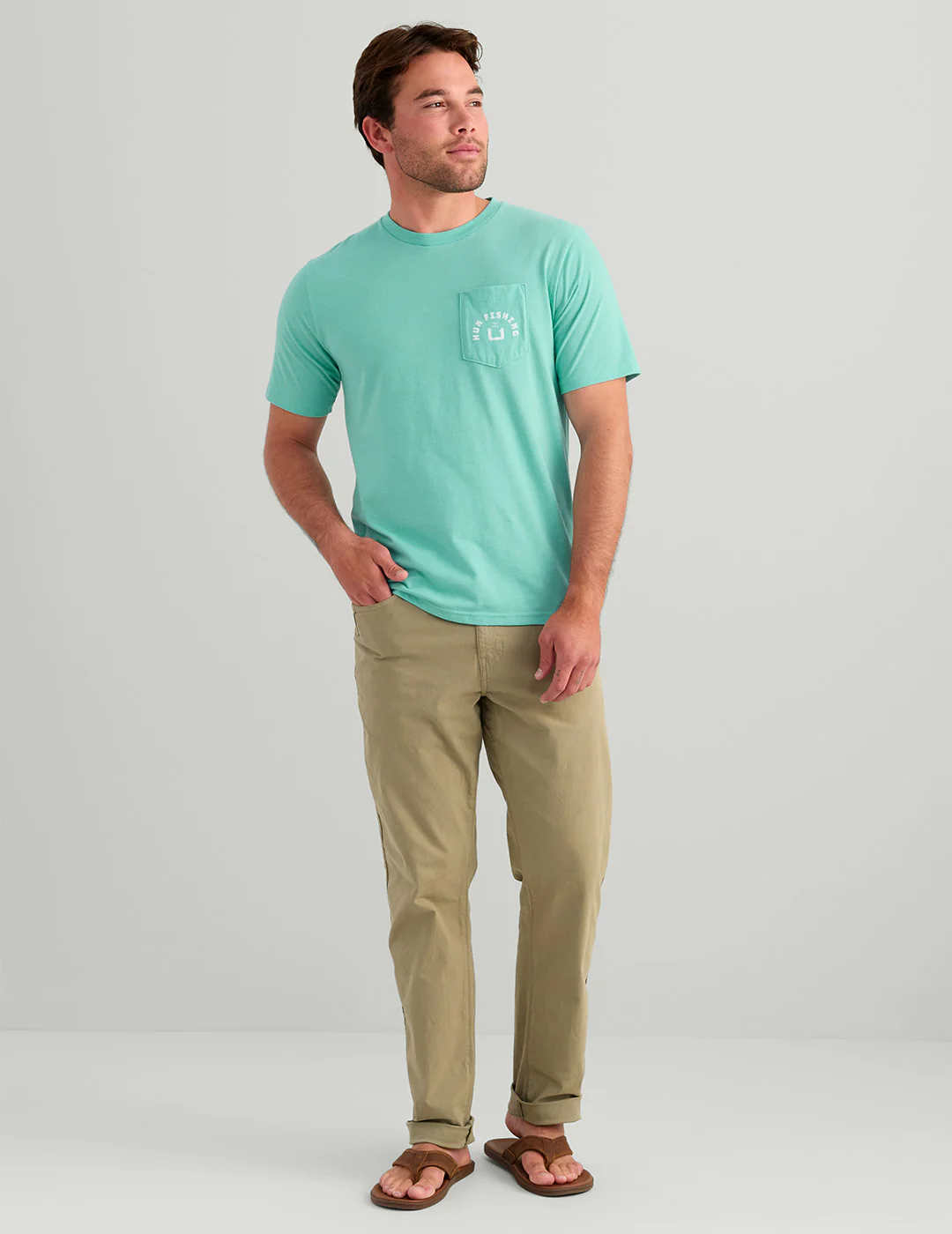 Huk Fishing Pocket Tee - Image 3