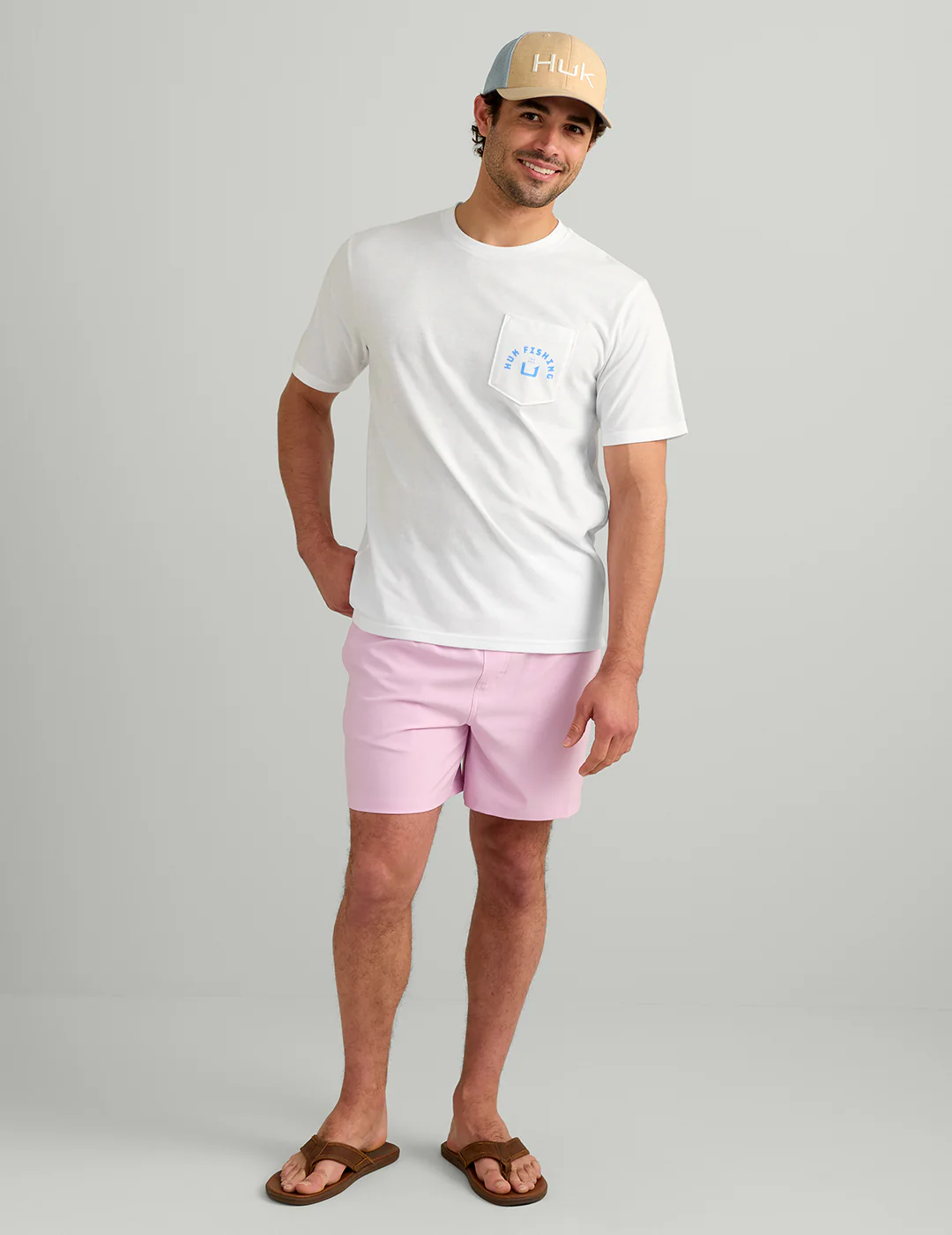 Huk Fishing Pocket Tee - Image 3