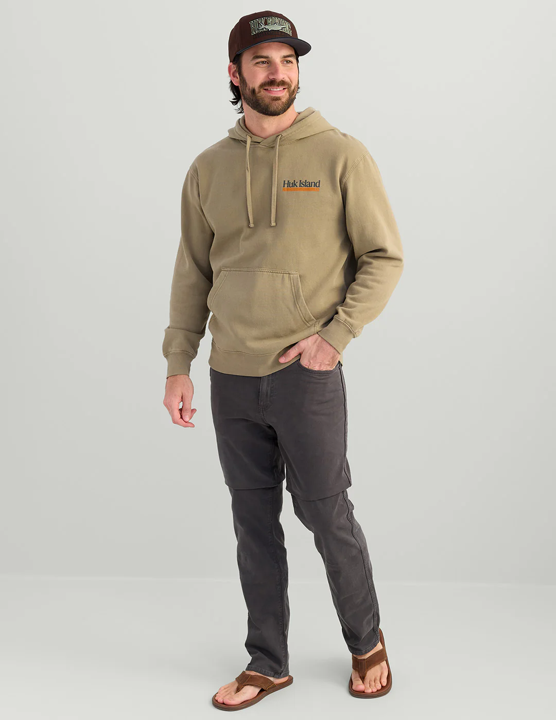 Huk Island Cotton Fleece Hoodie - Image 3