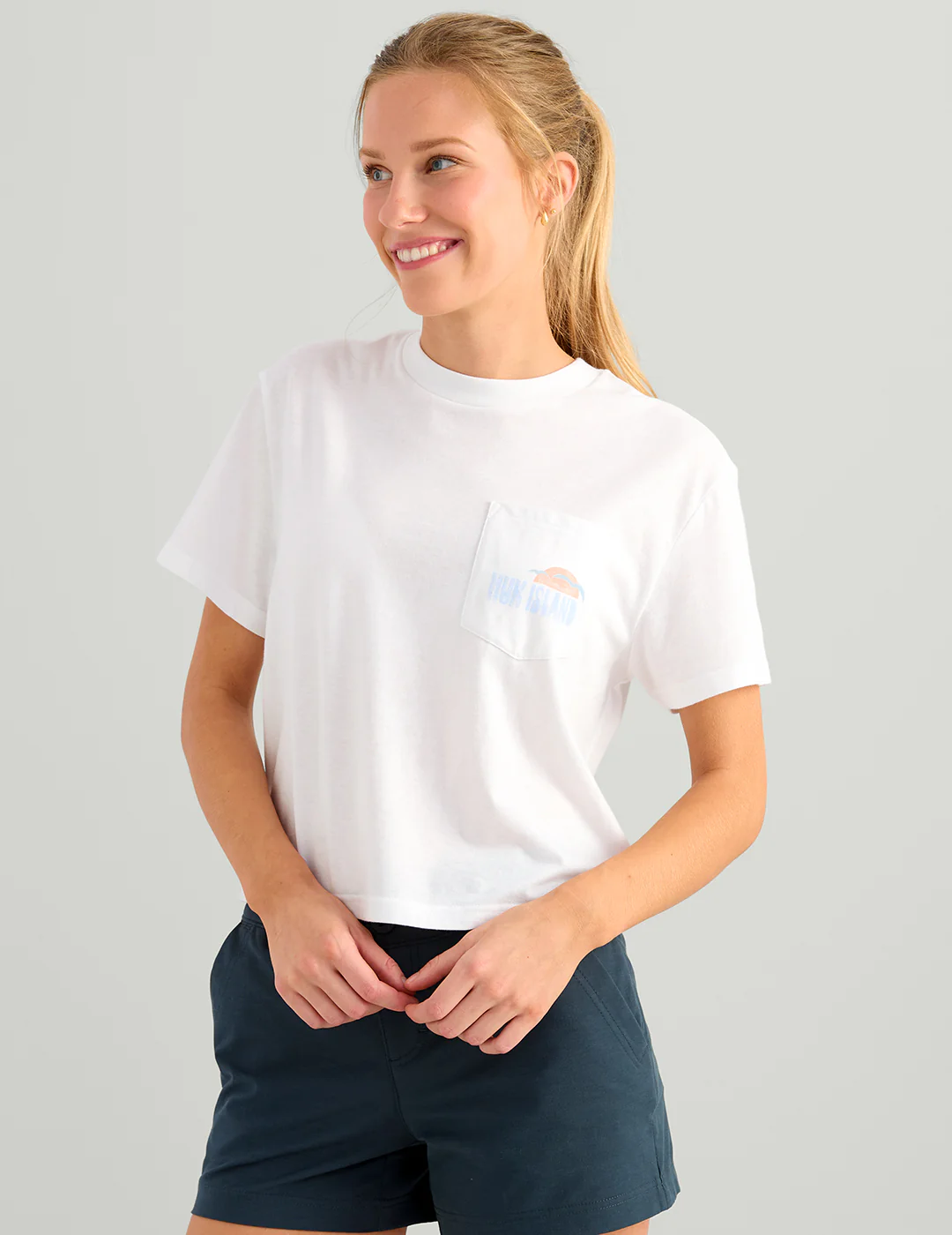 Womens Local Pocket Tee - Image 2