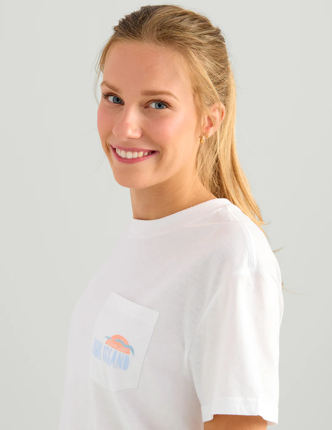 Womens Local Pocket Tee - Image 3