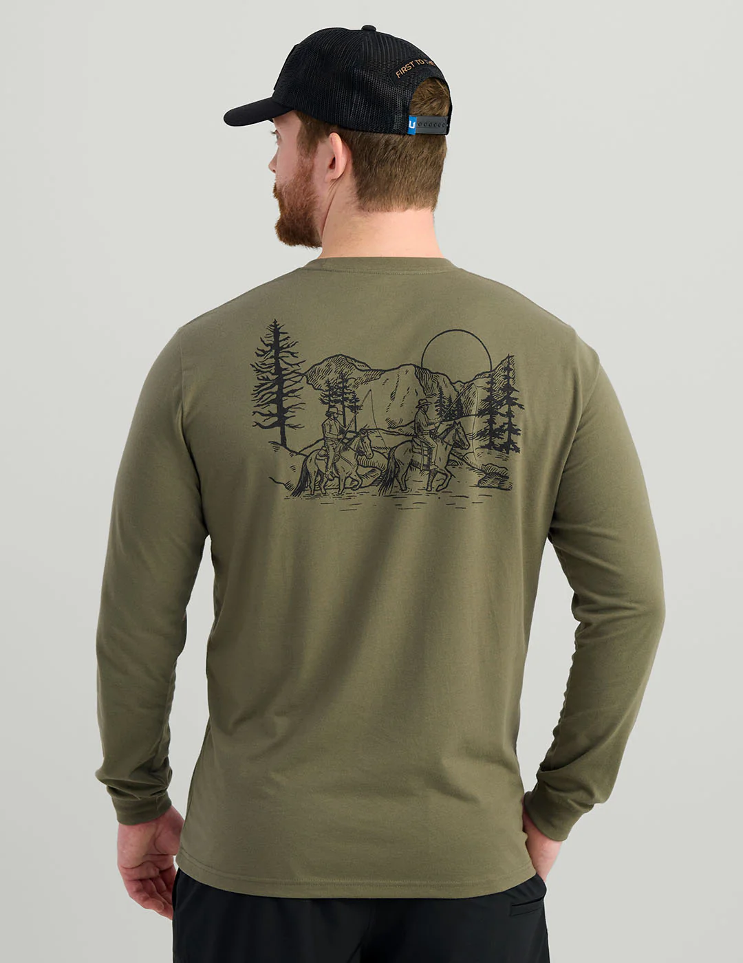Lodge Long Sleeve Pocket Tee