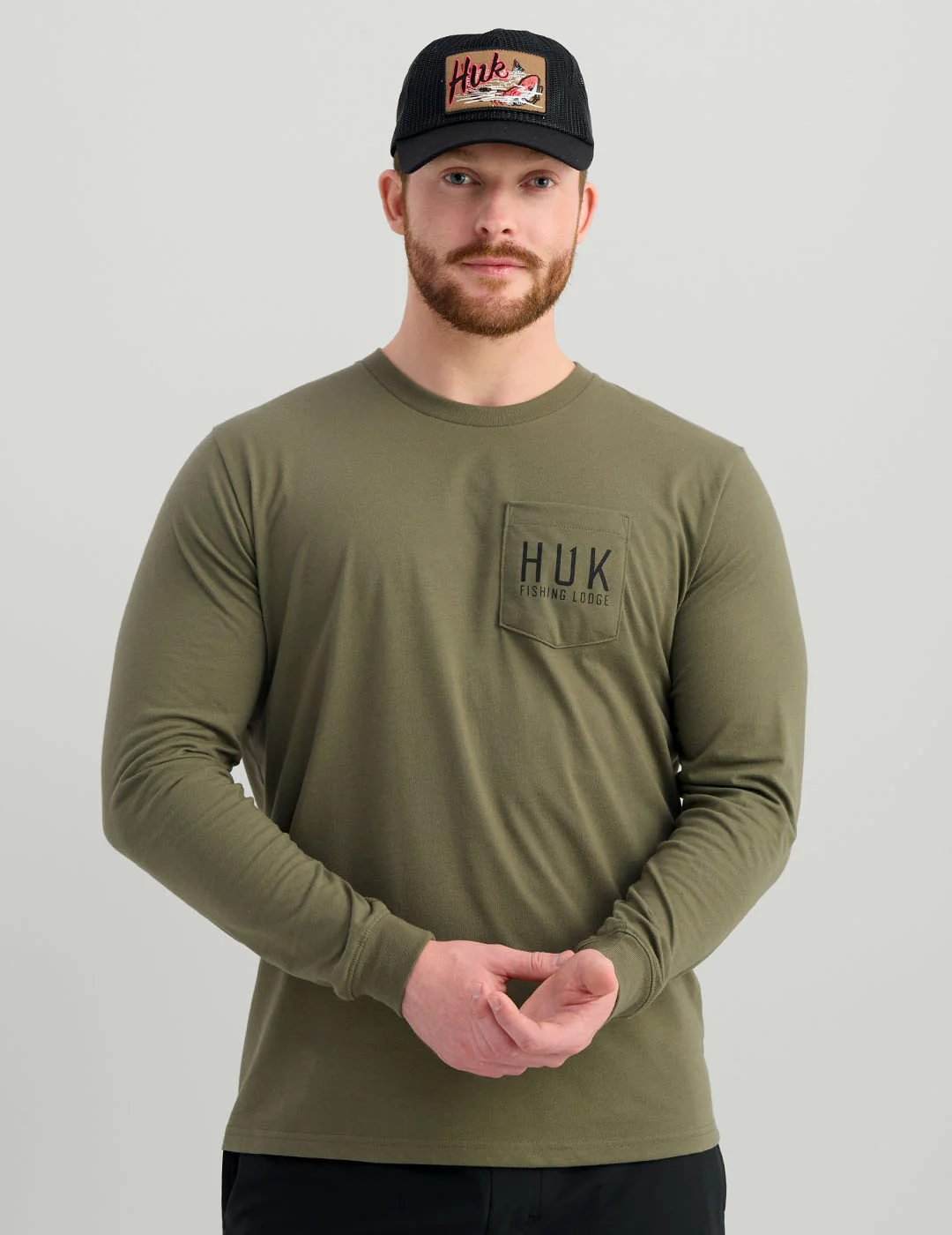 Lodge Long Sleeve Pocket Tee - Image 2