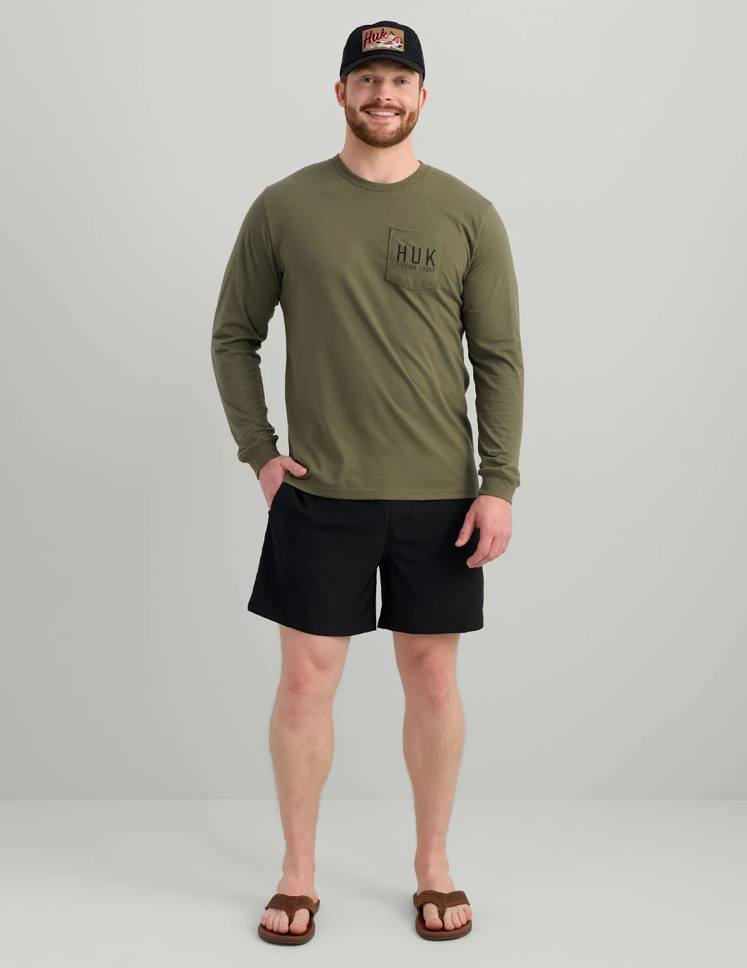 Lodge Long Sleeve Pocket Tee - Image 3