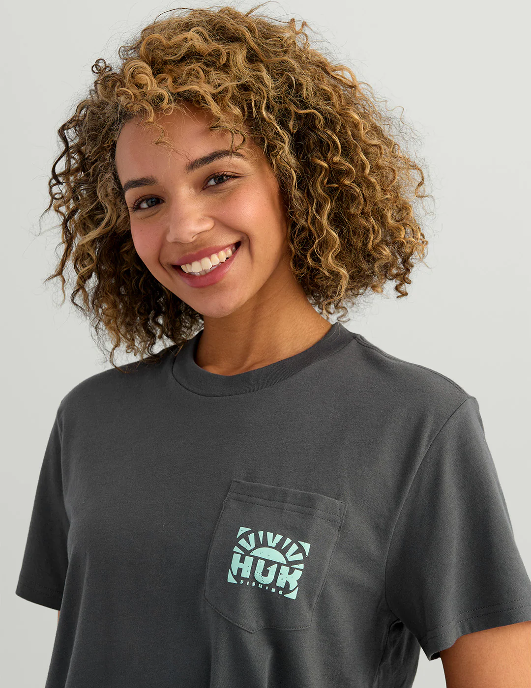 Womens Sunrise Crop Pocket Tee - Image 7