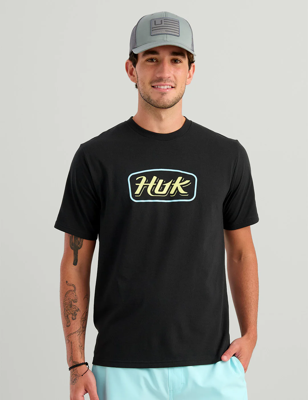 Huk Script Tee