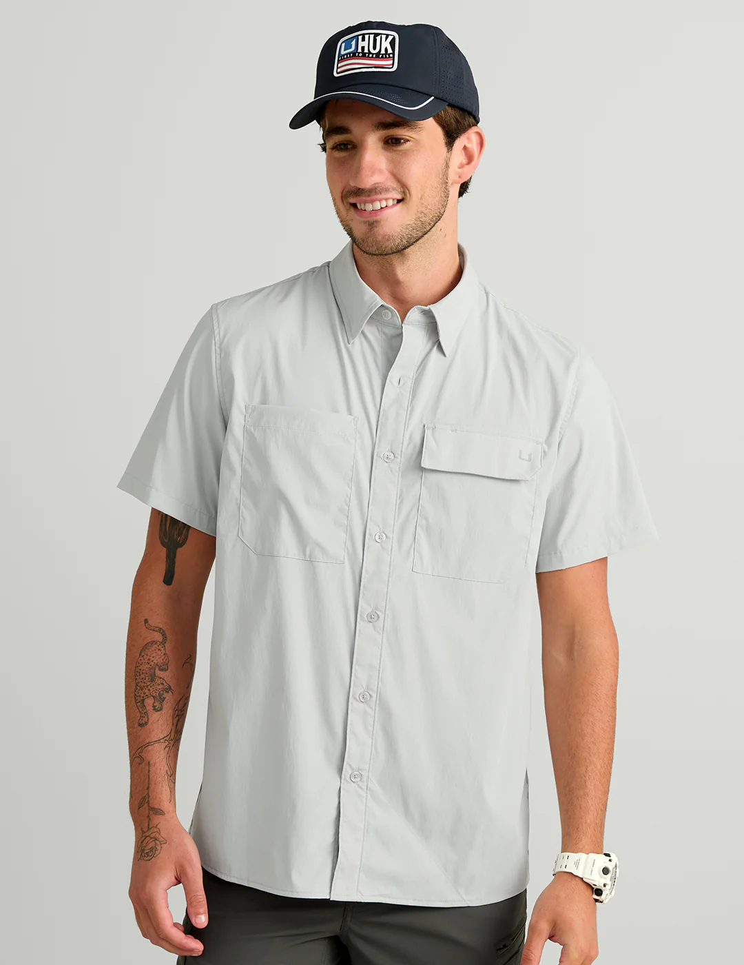 Icon Short Sleeve Button-Down