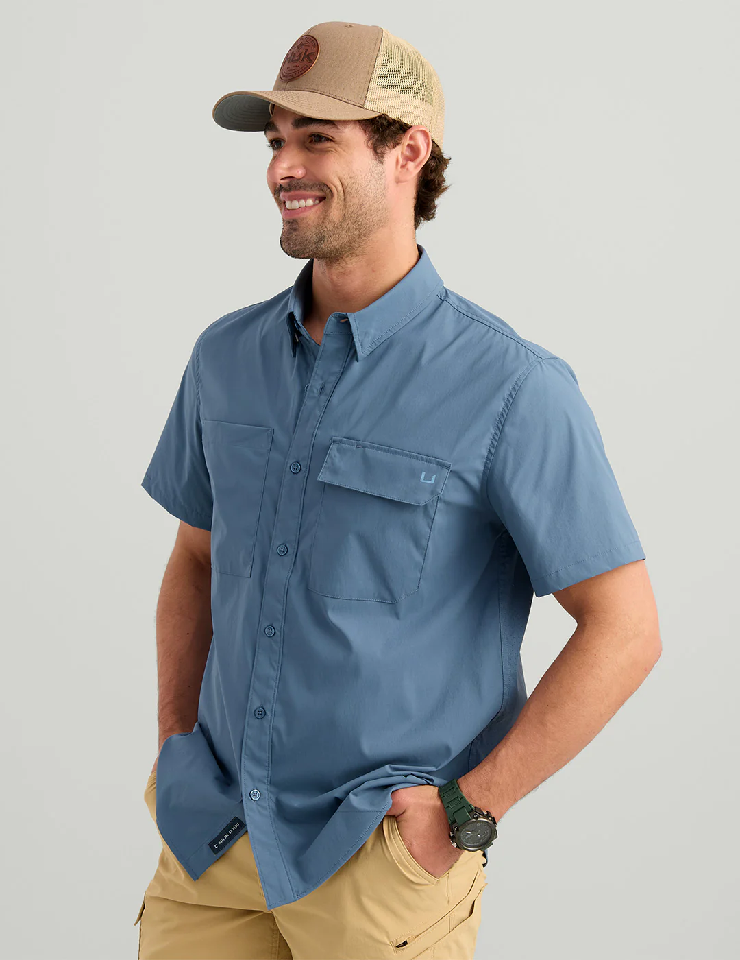 Icon Short Sleeve Button-Down
