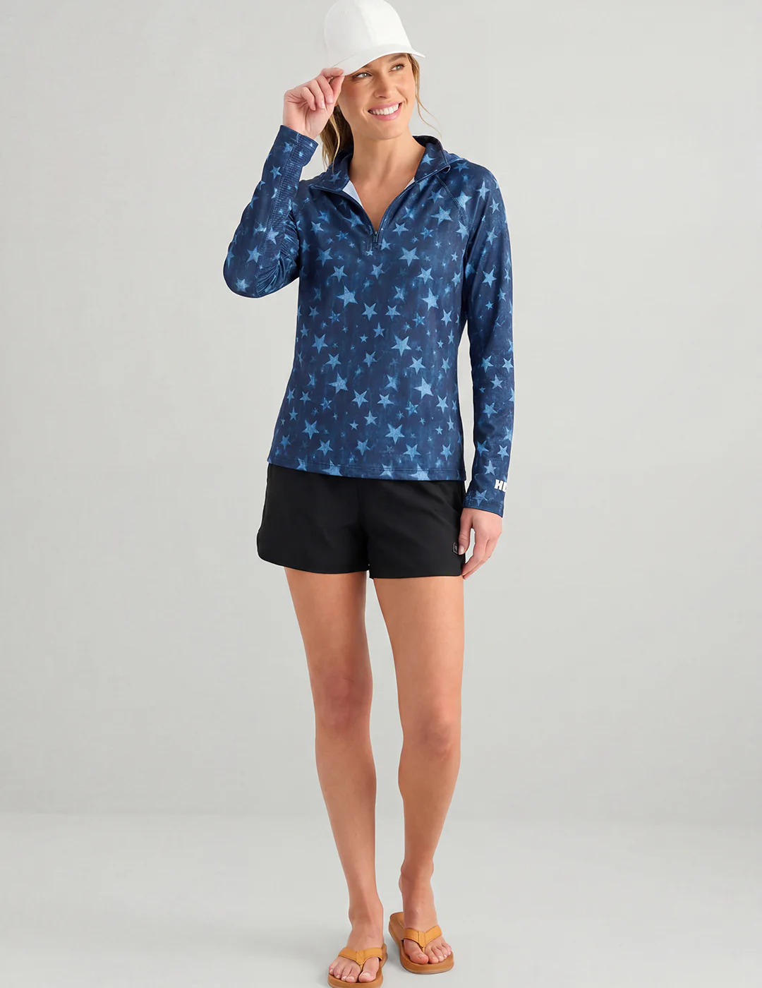 Womens America 250 Icon Performance Hoodie - Image 3