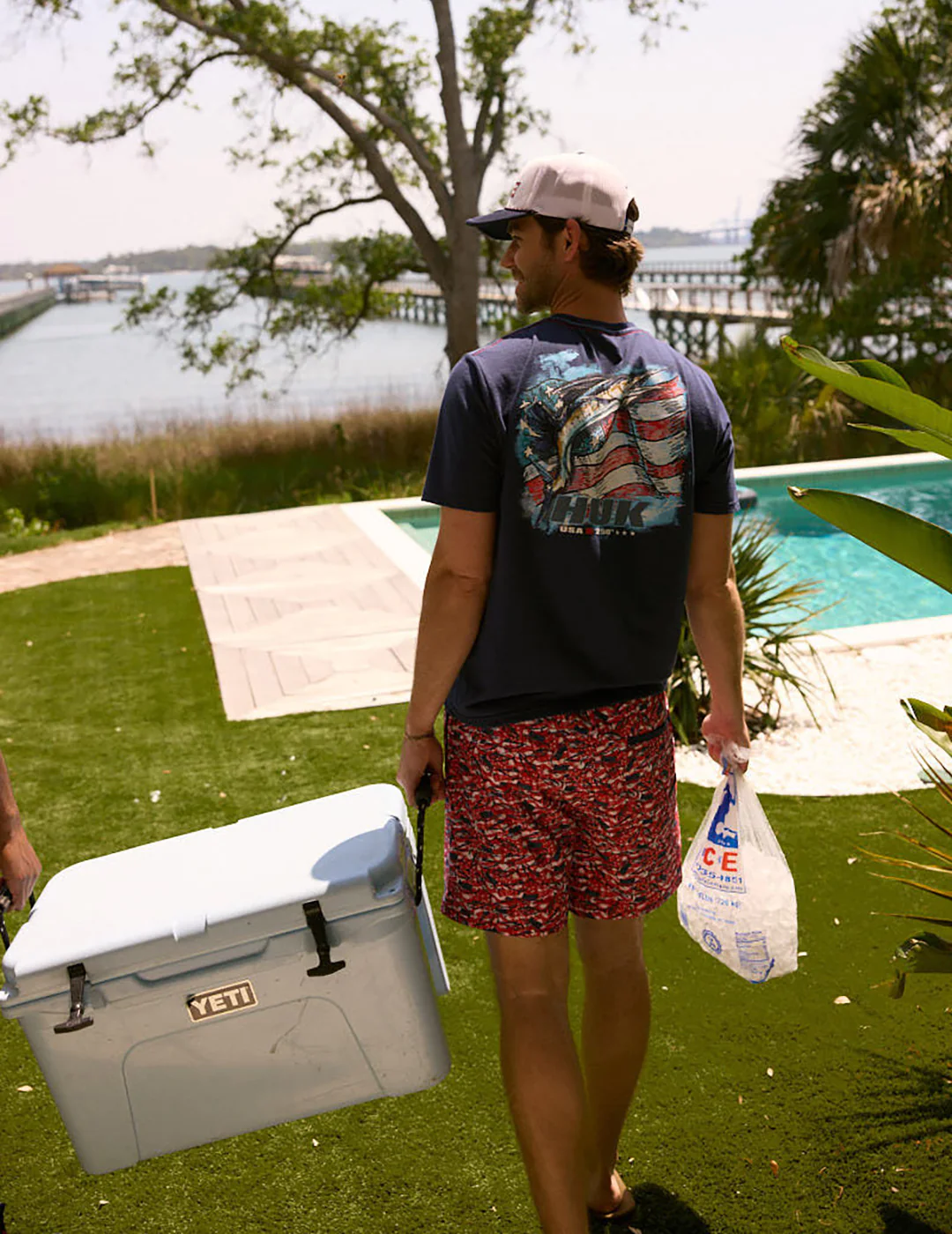 America 250 Fish & Flag Pocket Tee - Image 2