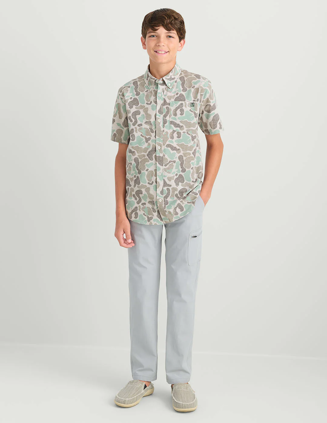 KC Kids Kona Short Sleeve Button-Down - Image 3