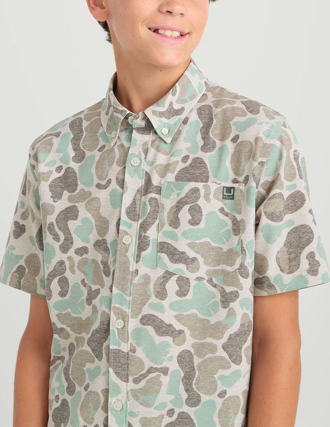 KC Kids Kona Short Sleeve Button-Down - Image 4