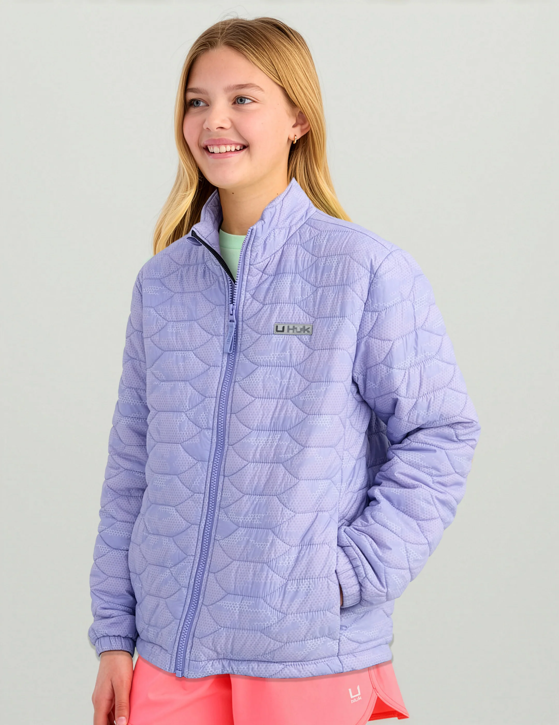 Girls Huk Scale Jacket