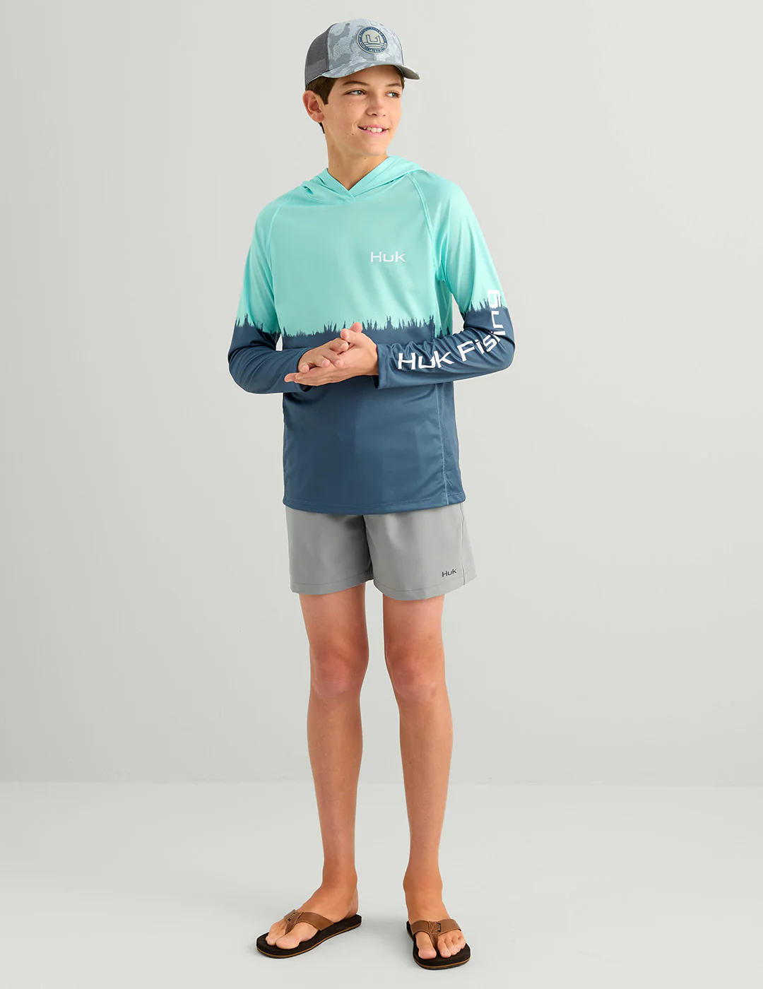 Kids Pursuit Performance Graphic Hoodie - Image 4