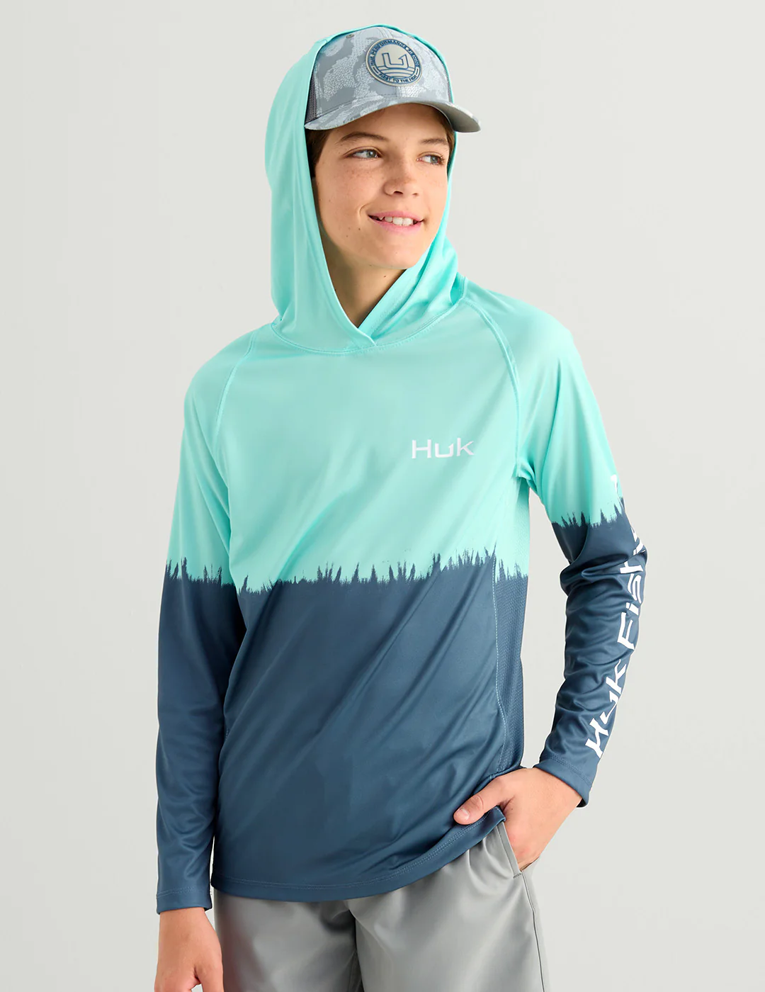 Kids Pursuit Performance Graphic Hoodie - Image 6